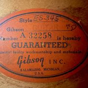 1959 Gibson ES-345TDSV