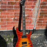 2006 Fender Showmaster Elite QMT Set Neck Hardtail Custom Shop
