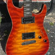 2006 Fender Showmaster Elite QMT Set Neck Hardtail Custom Shop