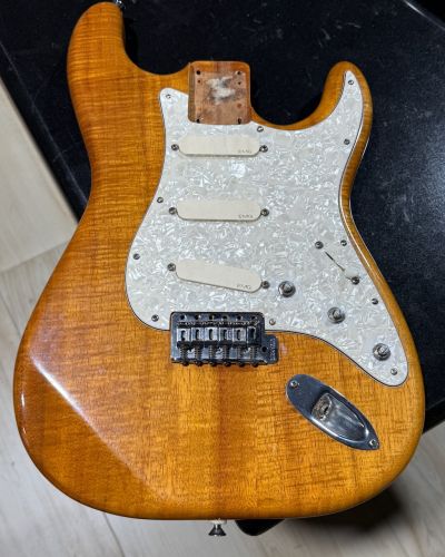 1987 Mighty Mite Stratocaster Koa Body