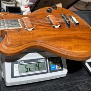 1995 Jesselli Guitars Compact Art Nouveau Tiered Hollow-body