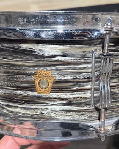 1966 Ludwig “Ringo” Snare Drum 14″ x 5″ Black Oyster Pearl