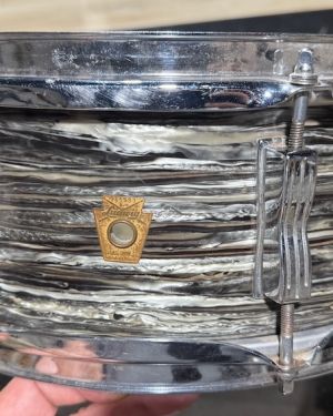 1966 Ludwig “Ringo” Snare Drum 14″ x 5″ Black Oyster Pearl