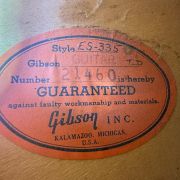 1961 Gibson ES-335TDC Dot Neck