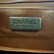 2015 Chanel Jumbo Classic Iridescent Dark Bronze Alligator