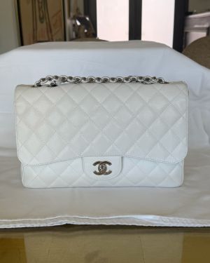 2000 Chanel Caviar Quilted Jumbo Classic