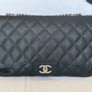 2000 Chanel Cavier Quilted Jumbo Classic