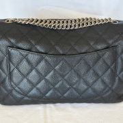 2000 Chanel Cavier Quilted Jumbo Classic