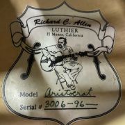 1996 R.C. Allen 18″ Aristocrat Archtop
