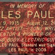 2005 Gibson Les Paul Std. signed by “Les Paul”