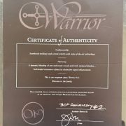 2023 Warrior Dran Michael 30th Anniversary # 2