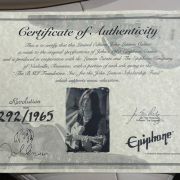 1998 Epiphone E230TD John Lennon “Revolution” 1965 Casino
