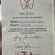 2022 Fodera Monarch Std. Classic 4-String Bass